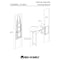 Rev-A-Shelf Rev-A-Shelf Deluxe Swivel Ironing Board for Customer Closet Systems CSWIBSL-14-SM-1 - alternate 8